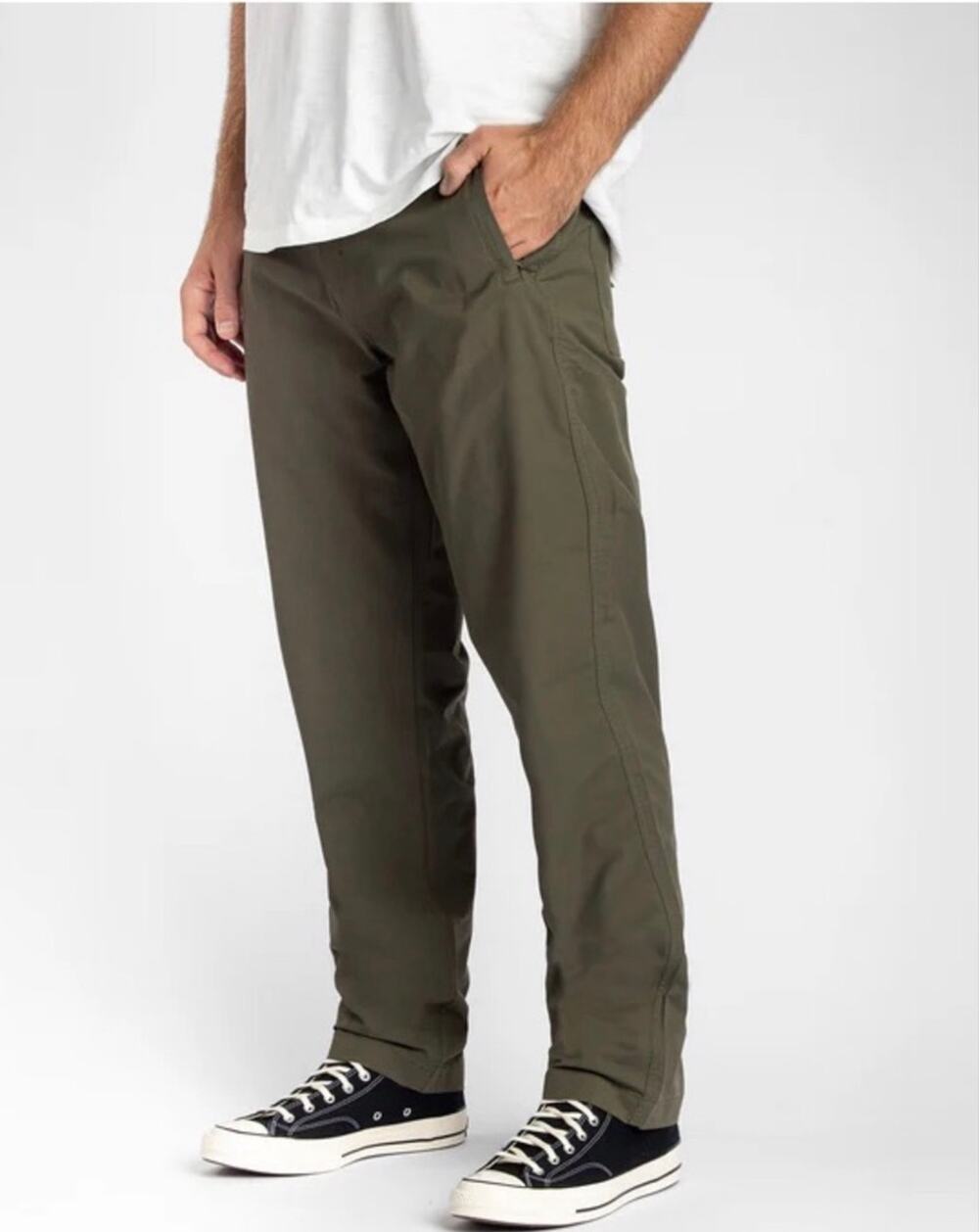 ROARK Men’s Layover Traveler Pant Size 31 Military Green *EUC